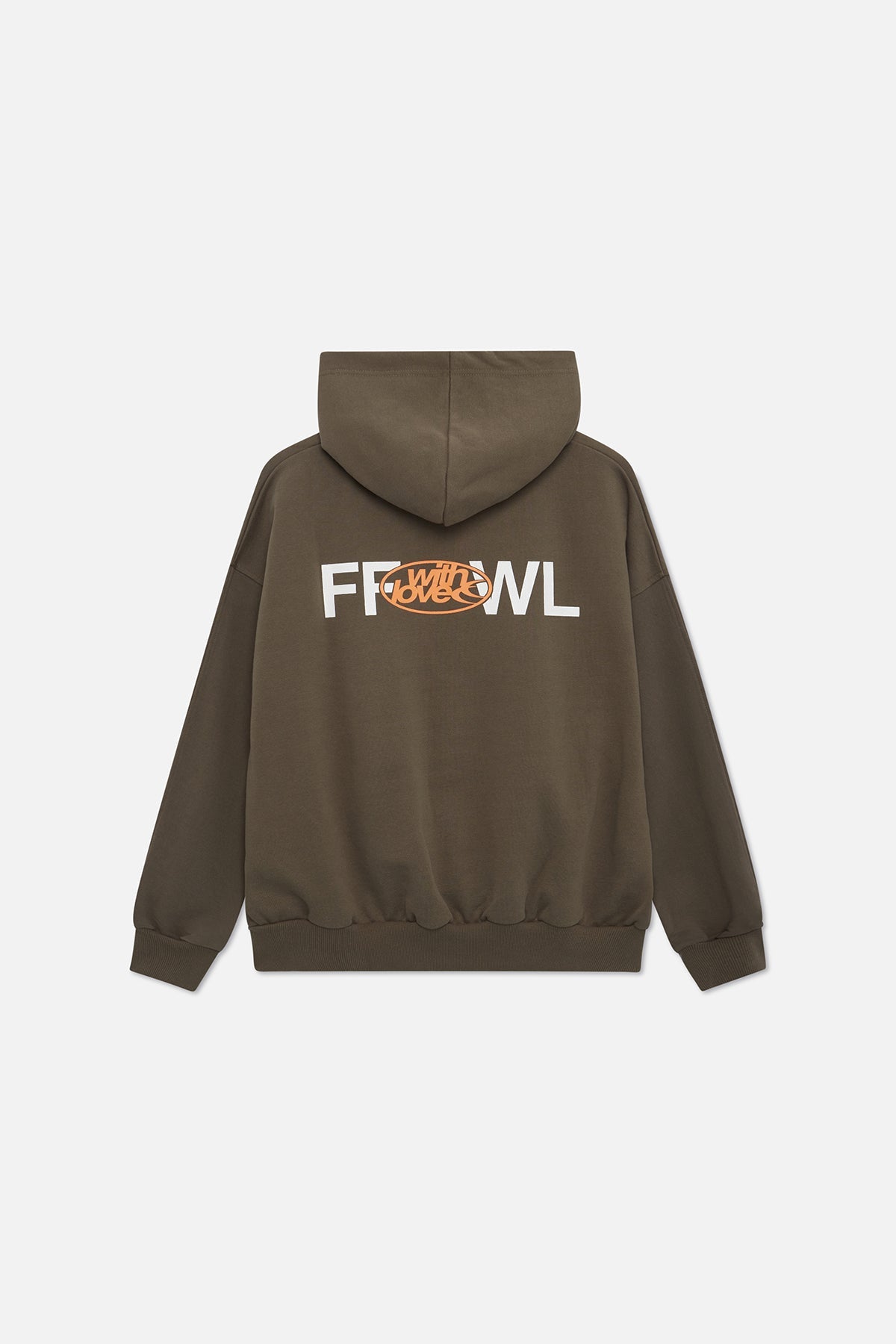 Caviar Olive Zipped Hoodie