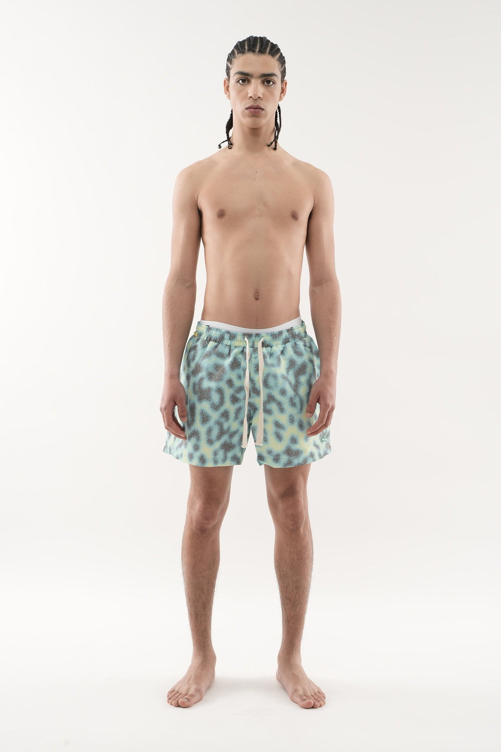 Cheetah Blue Swimpants