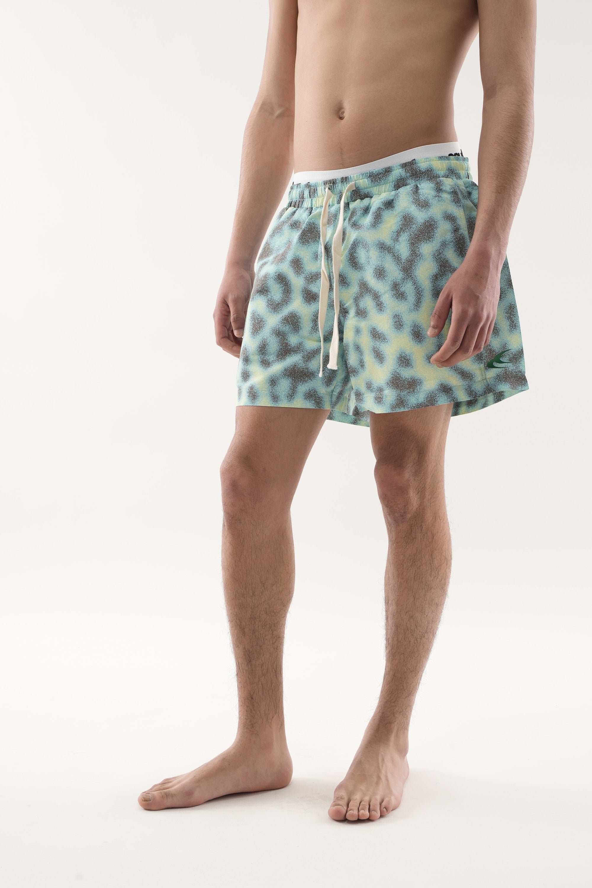 Cheetah Blue Swimpants