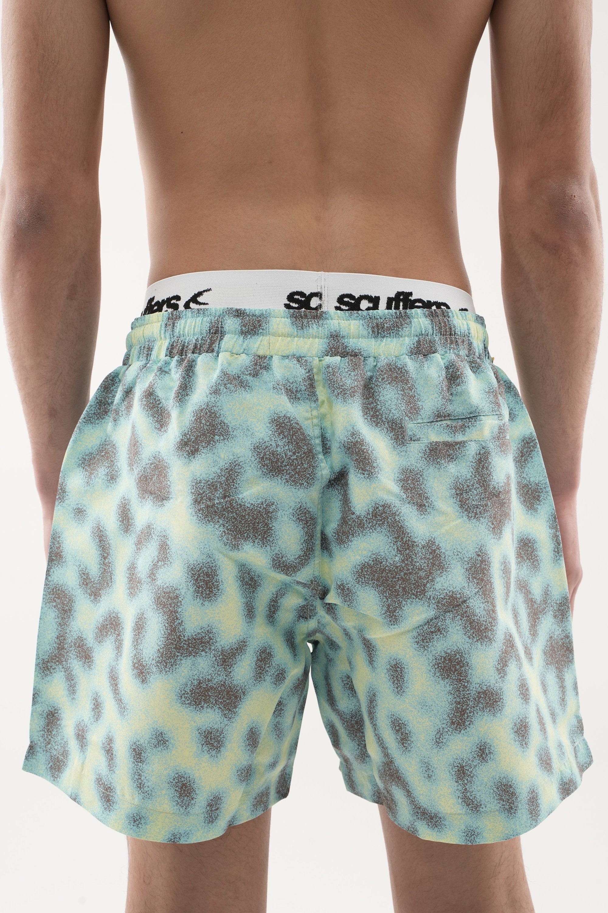 Cheetah Blue Swimpants