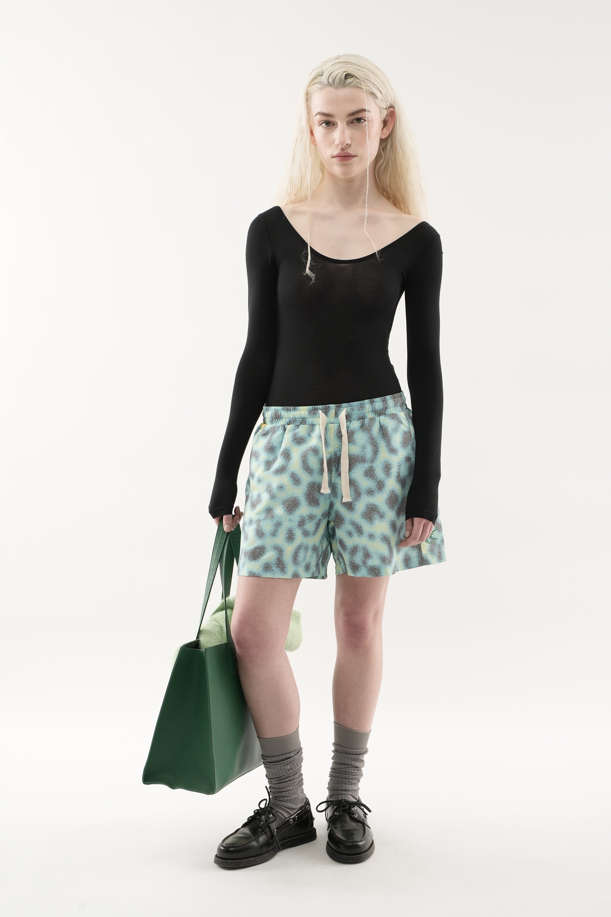 Cheetah Blue Swimpants