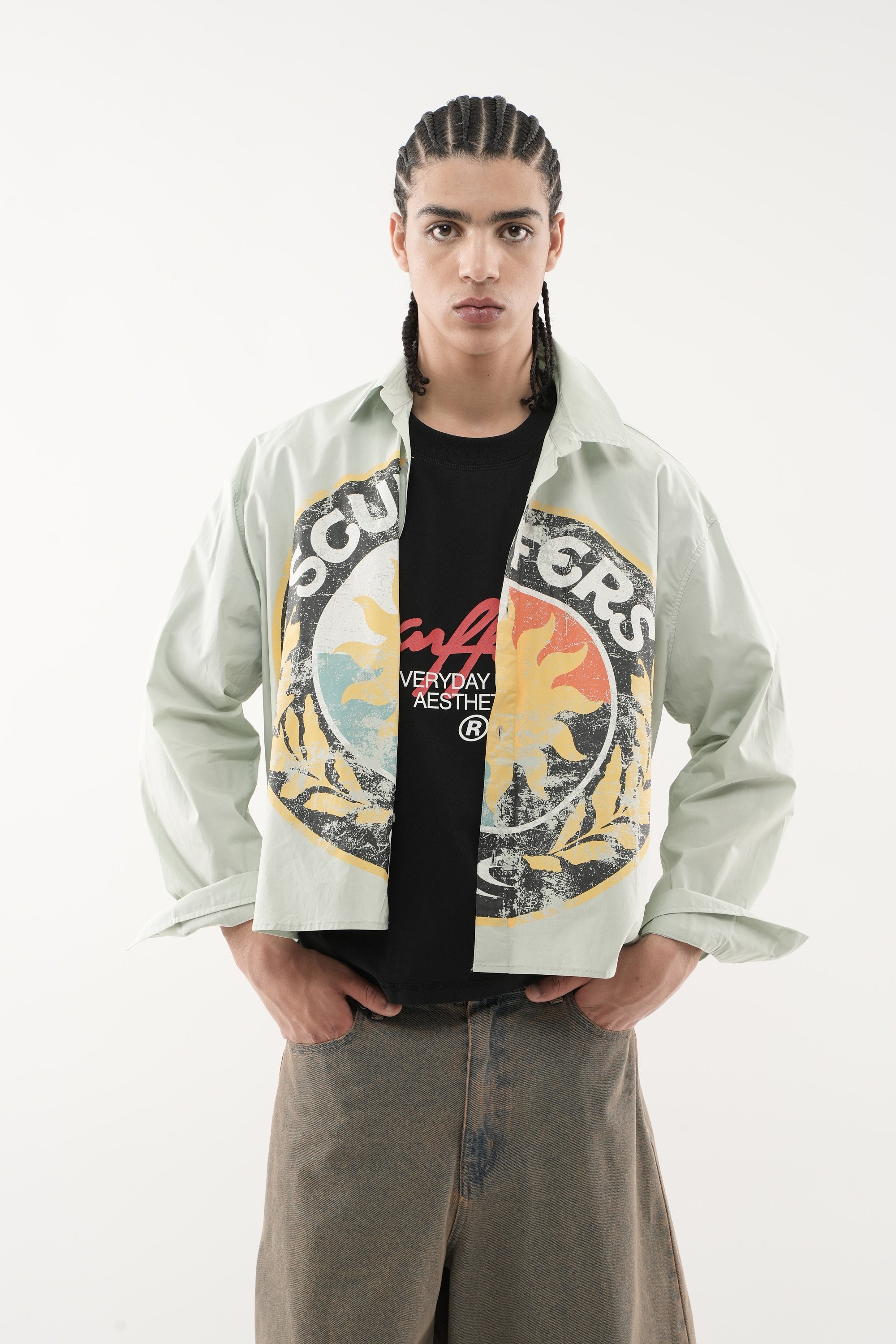 Champ Dusty Green Shirt