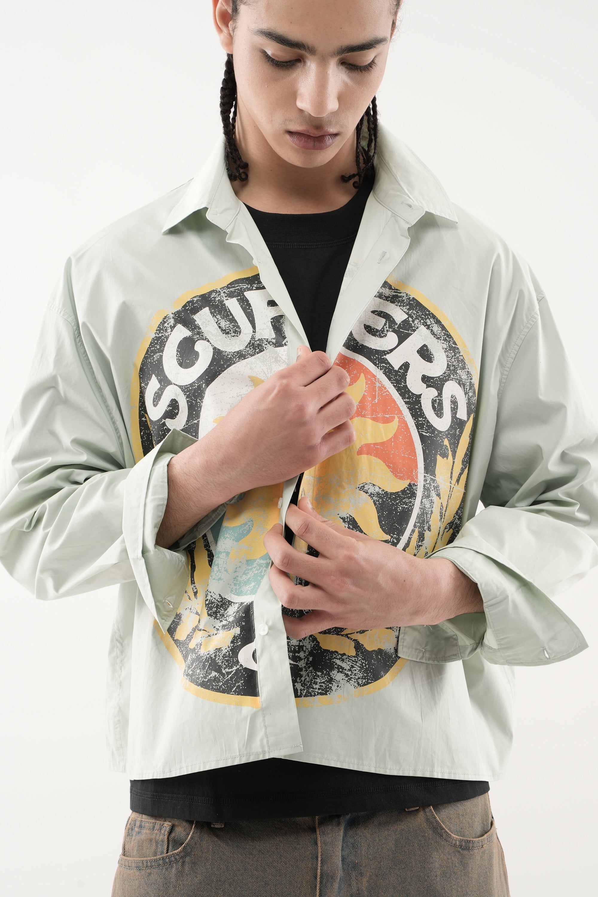 Champ Dusty Green Shirt