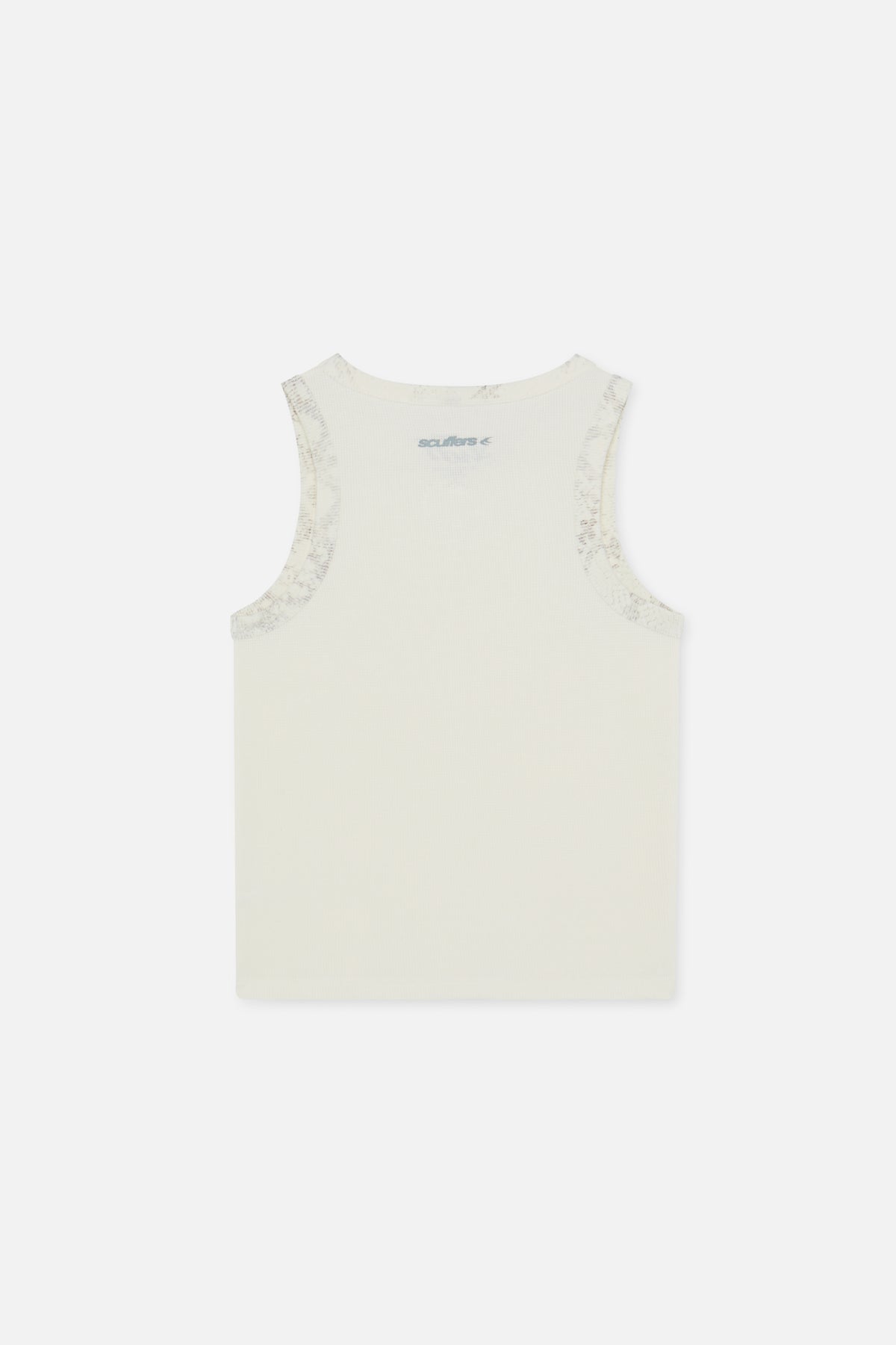 Animal Ecru Waffle SCFF Tank Top