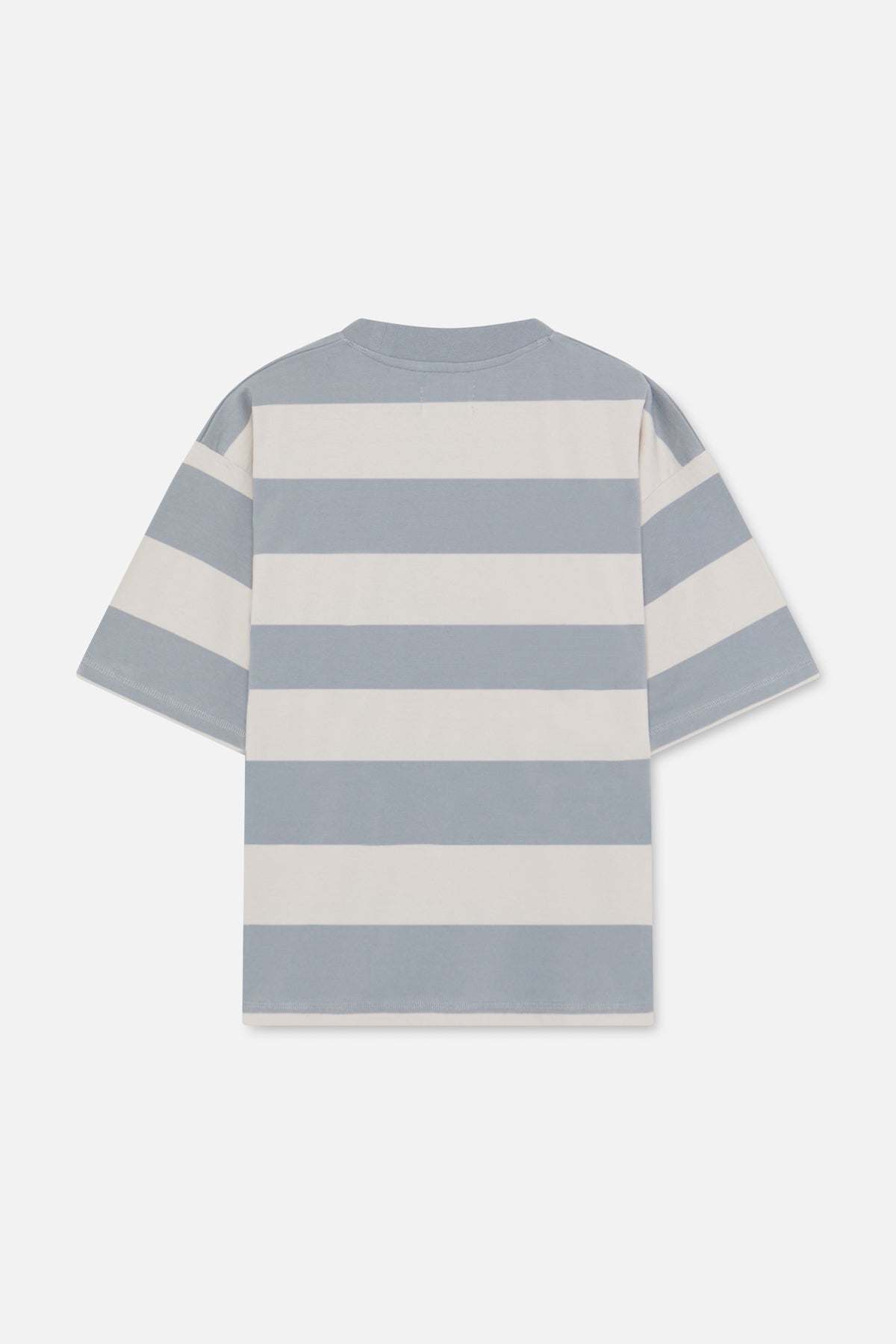 Boy Grey Striped T-Shirt