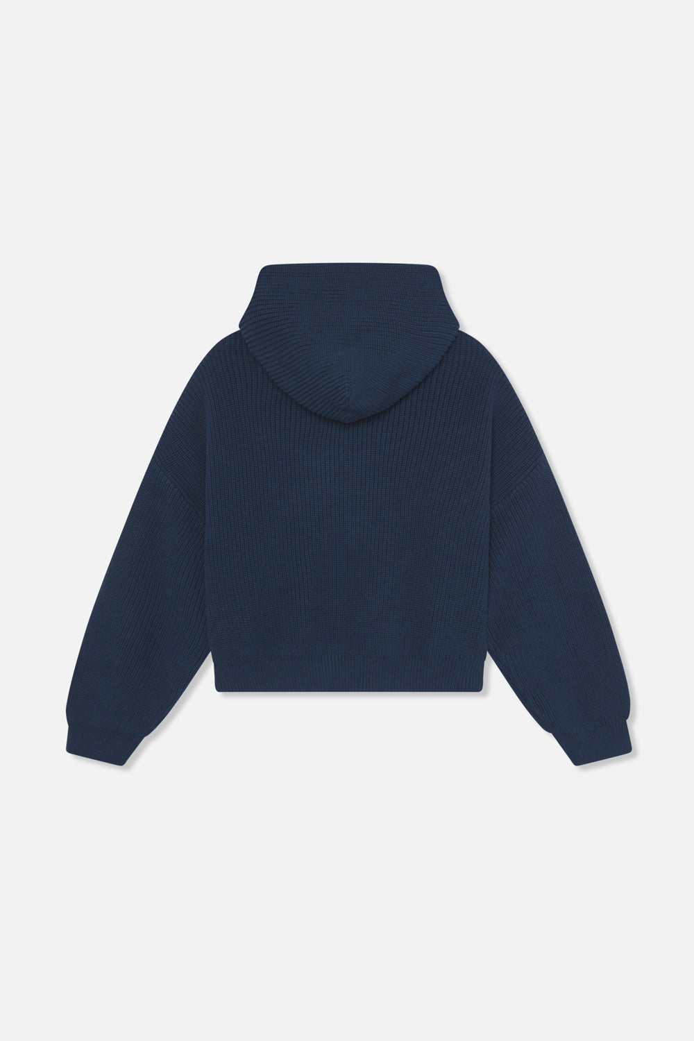 Bawdy Navy Knit Hoodie