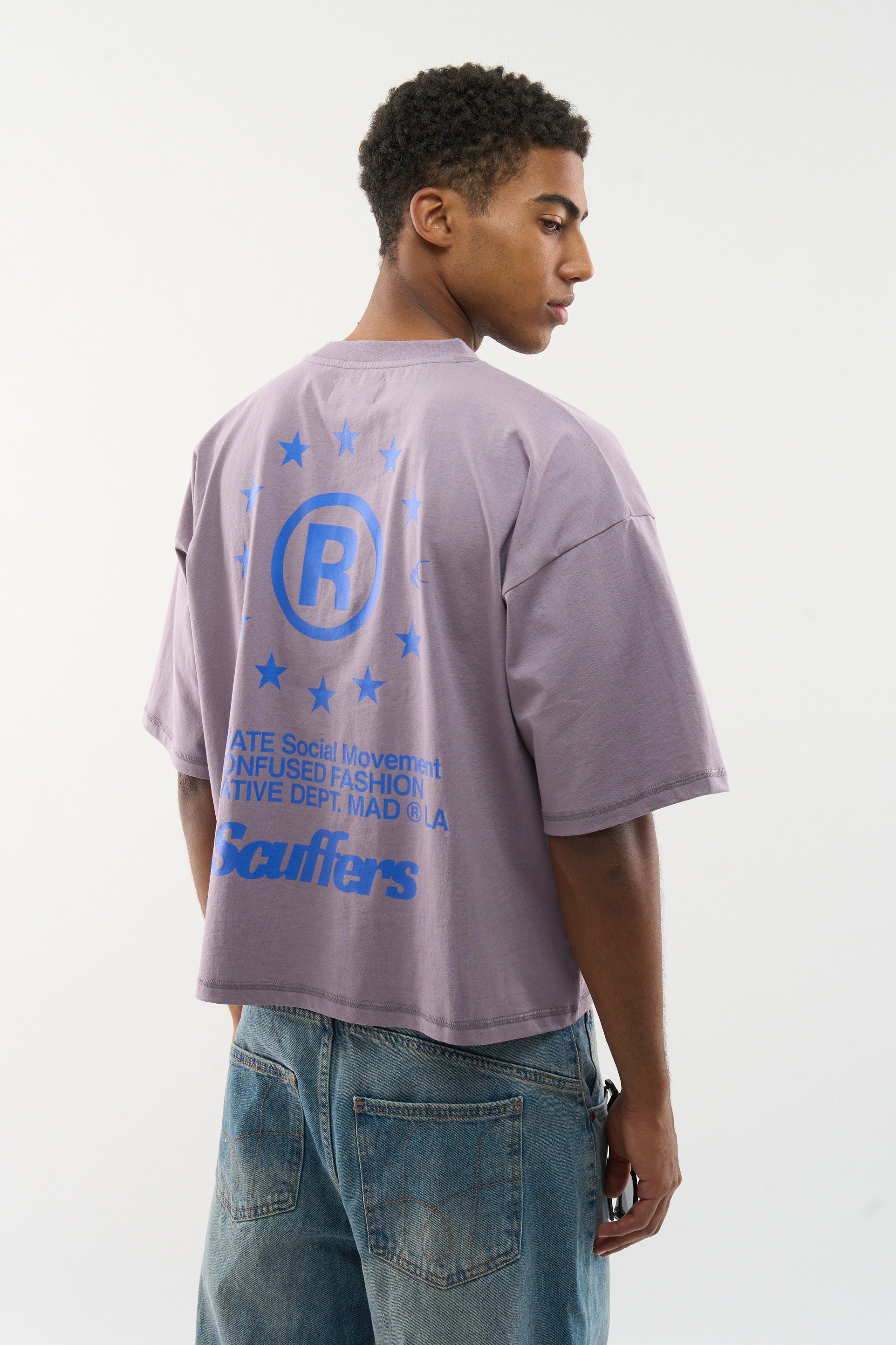 Confused Dusty Purple T-Shirt