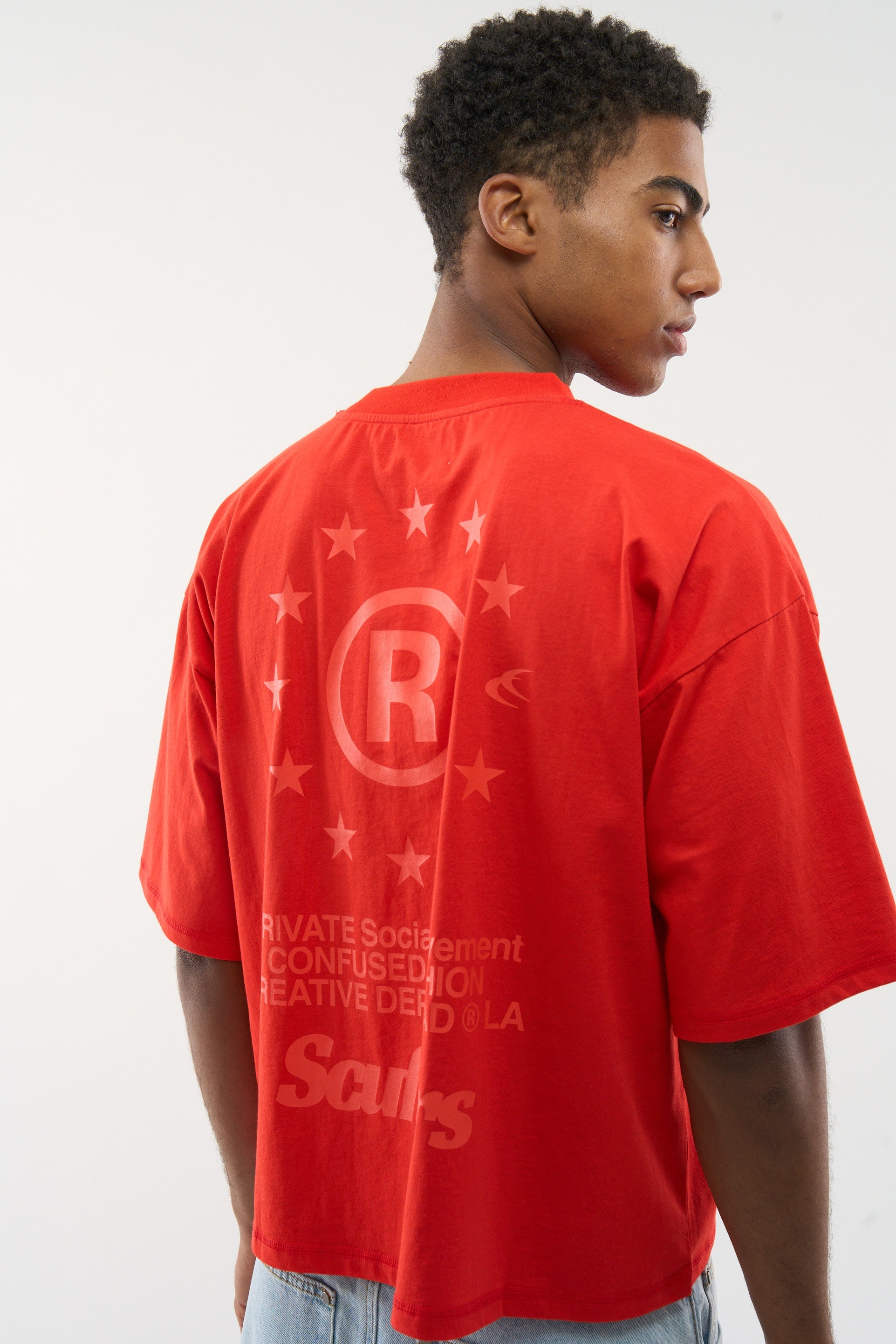 Confused Red T-Shirt