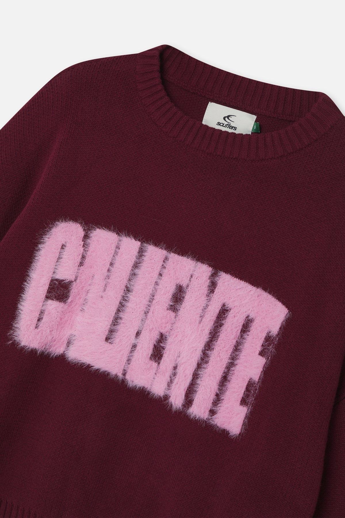 Caliente Burgundy Knit