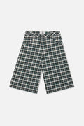 Checkered Green Jorts