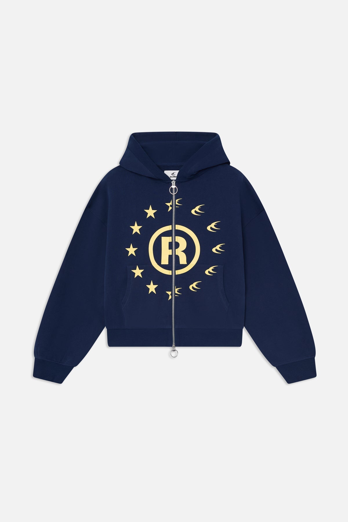 Confused Navy Zipper
