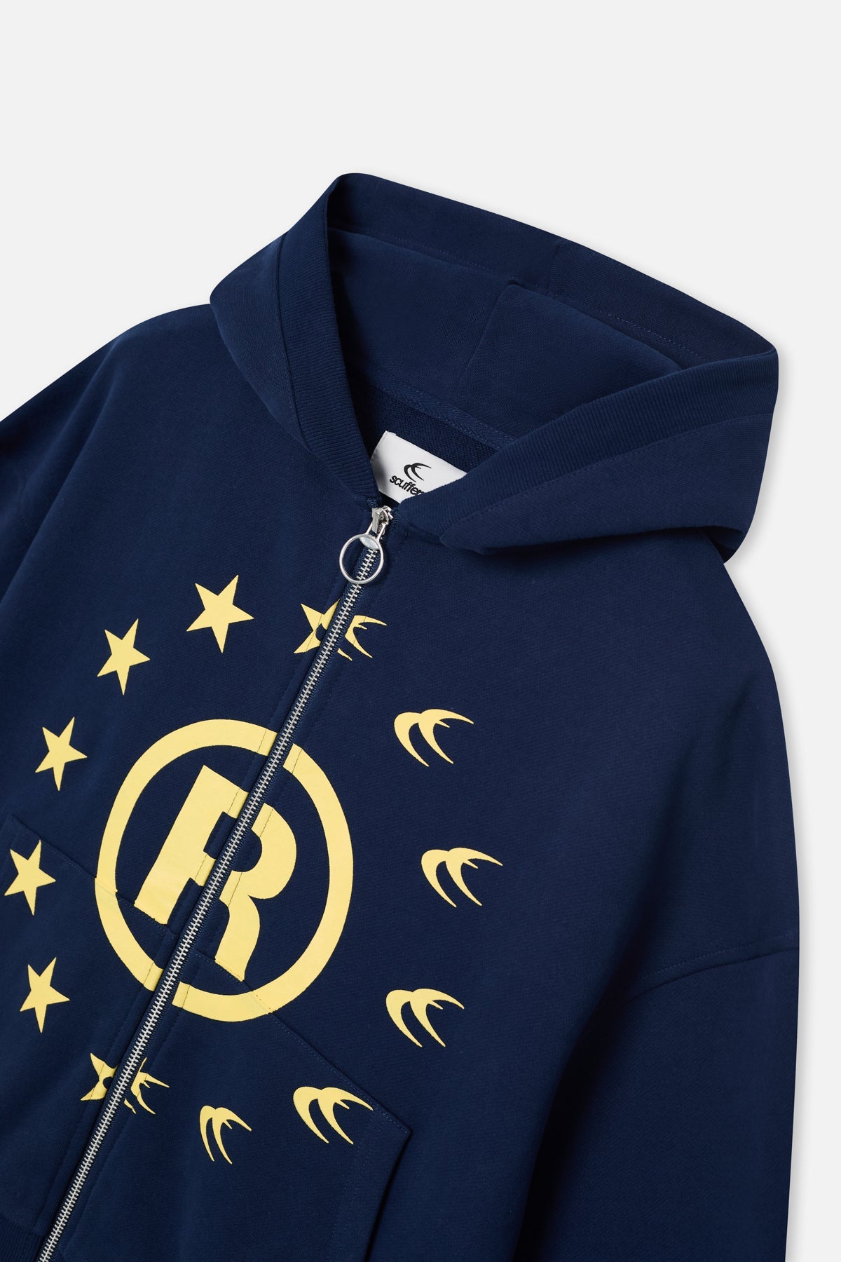 Confused Navy Zipper