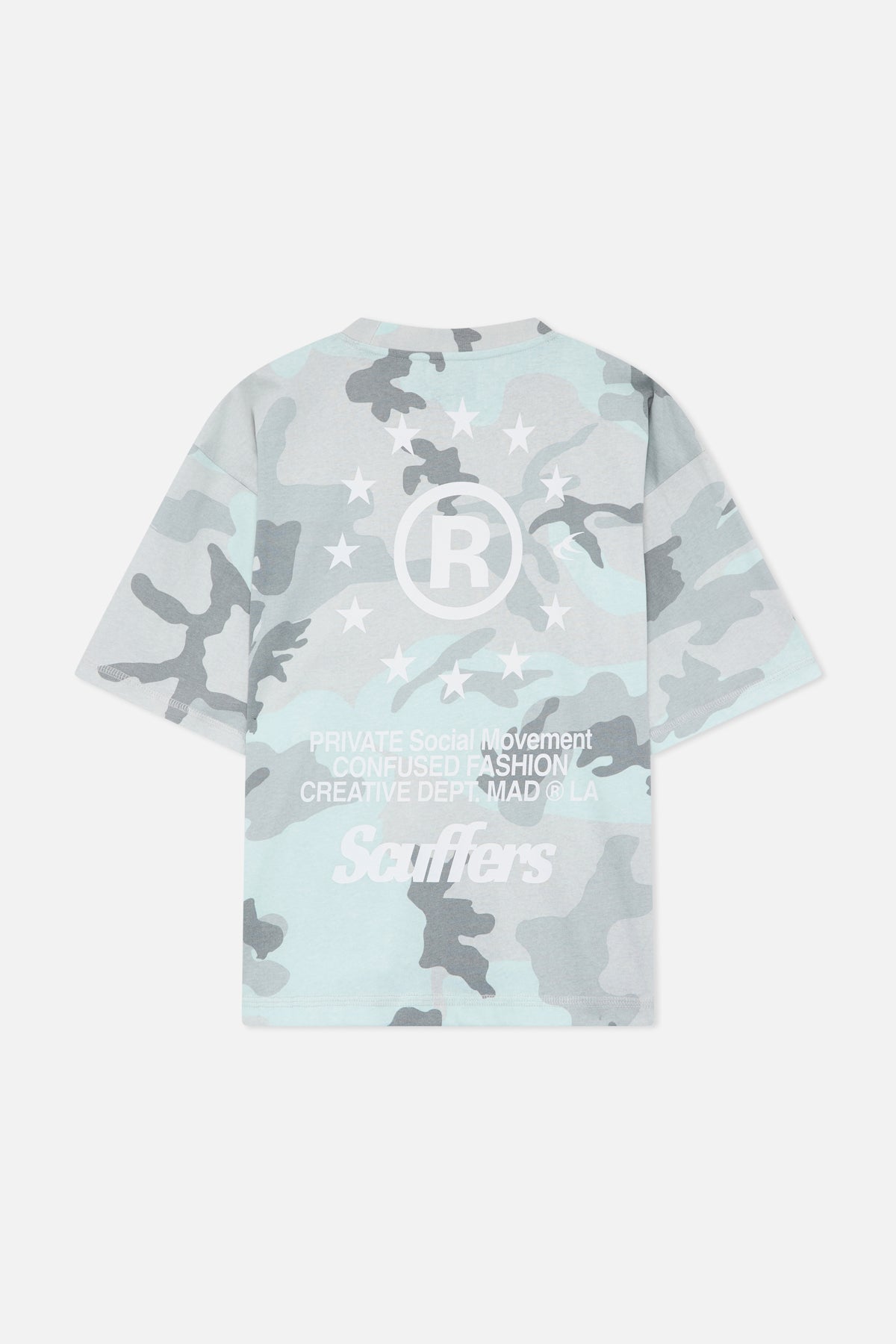 Confused Light Grey Camo T-Shirt