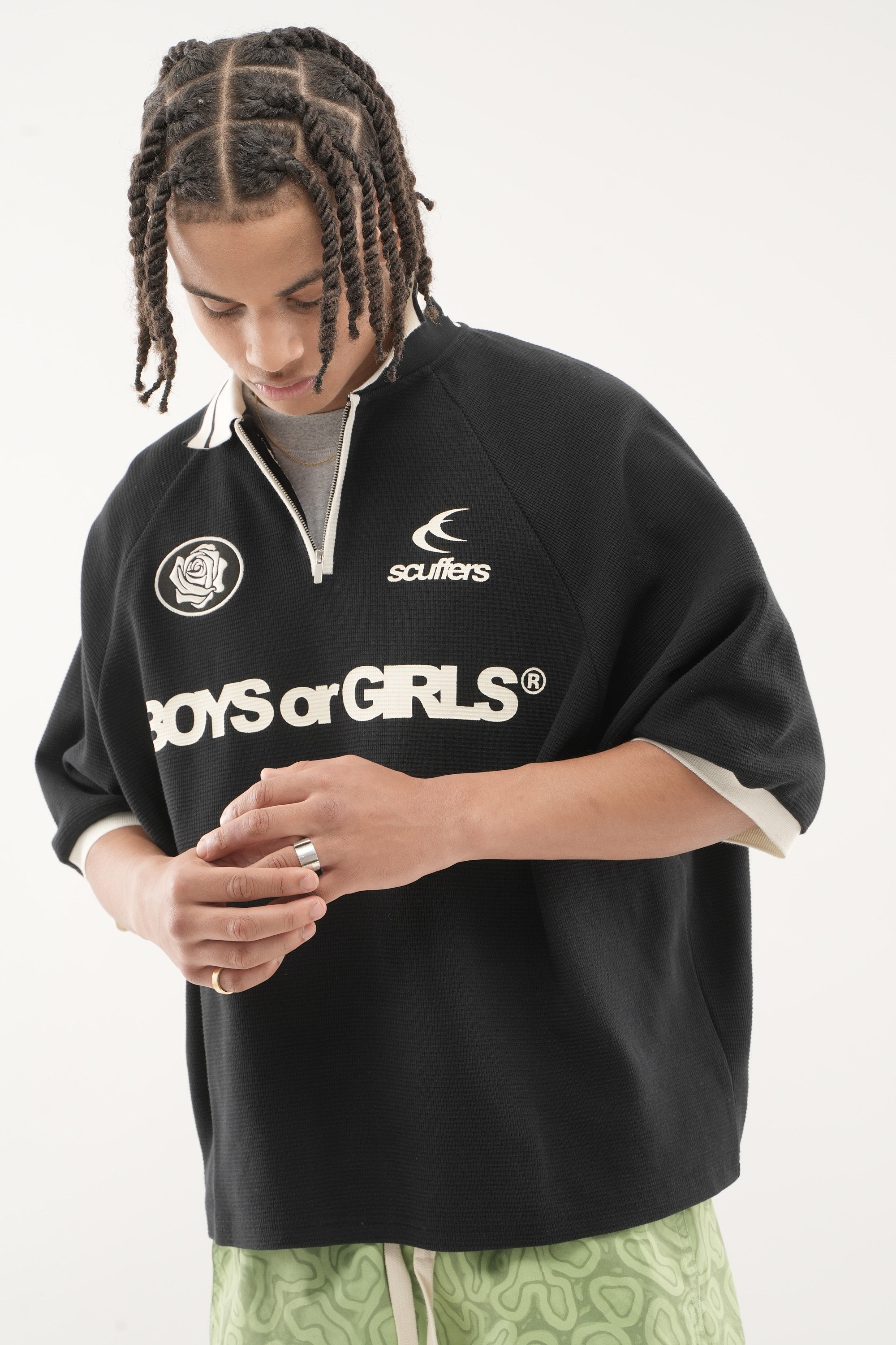 Boys or Girls Dark Polo