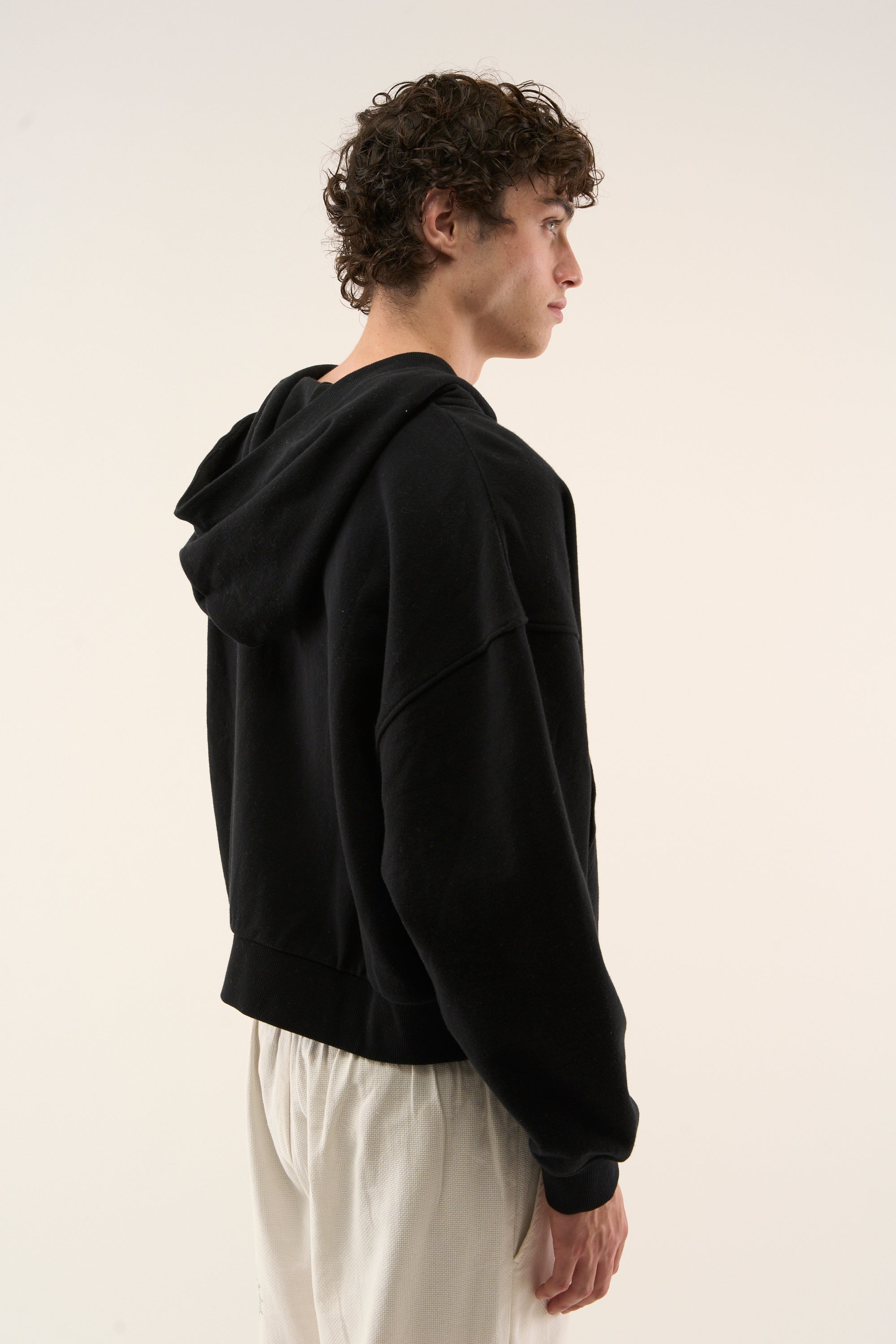 Confused Black Zipper