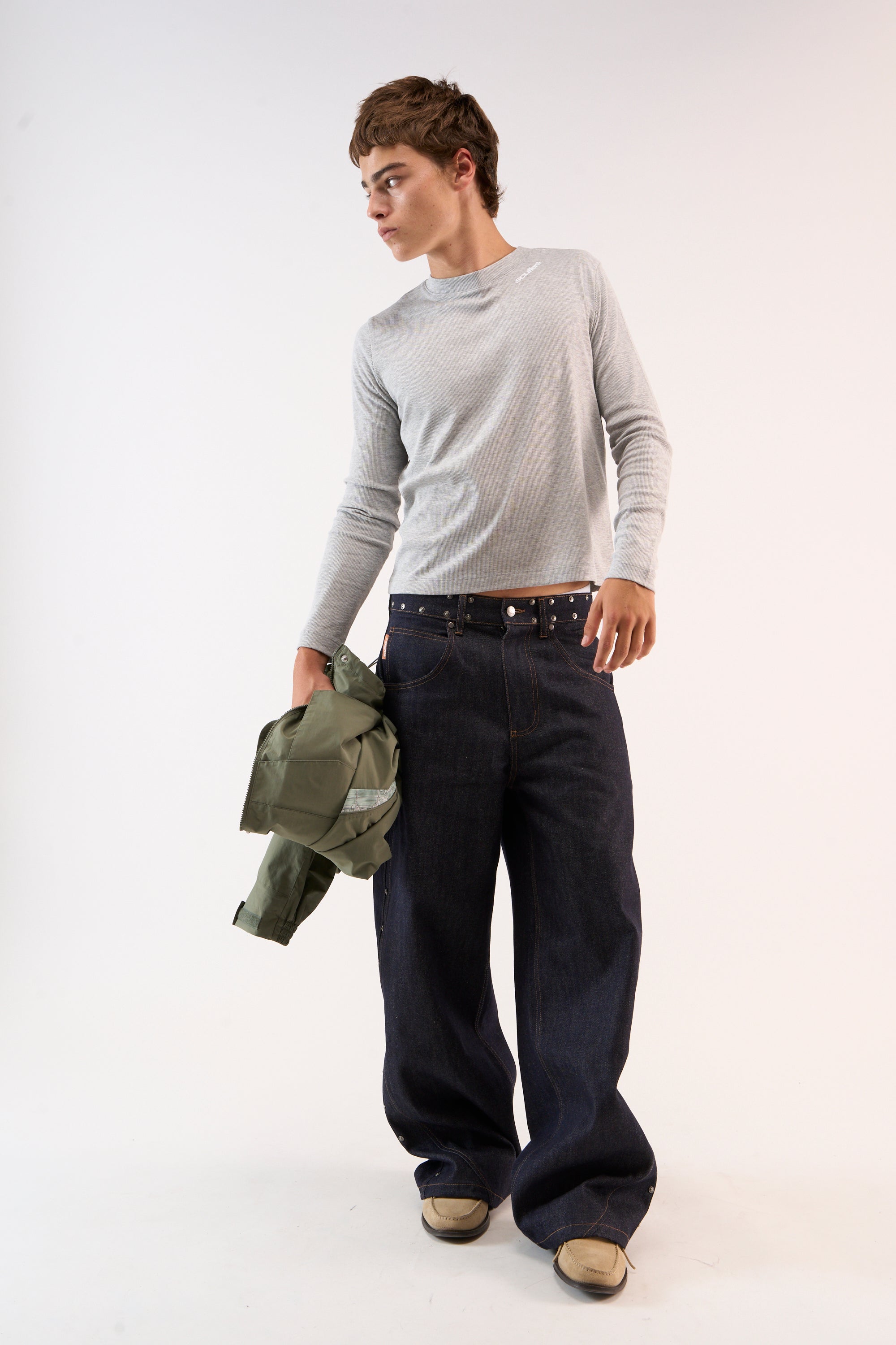 Burnout Grey Longsleeve