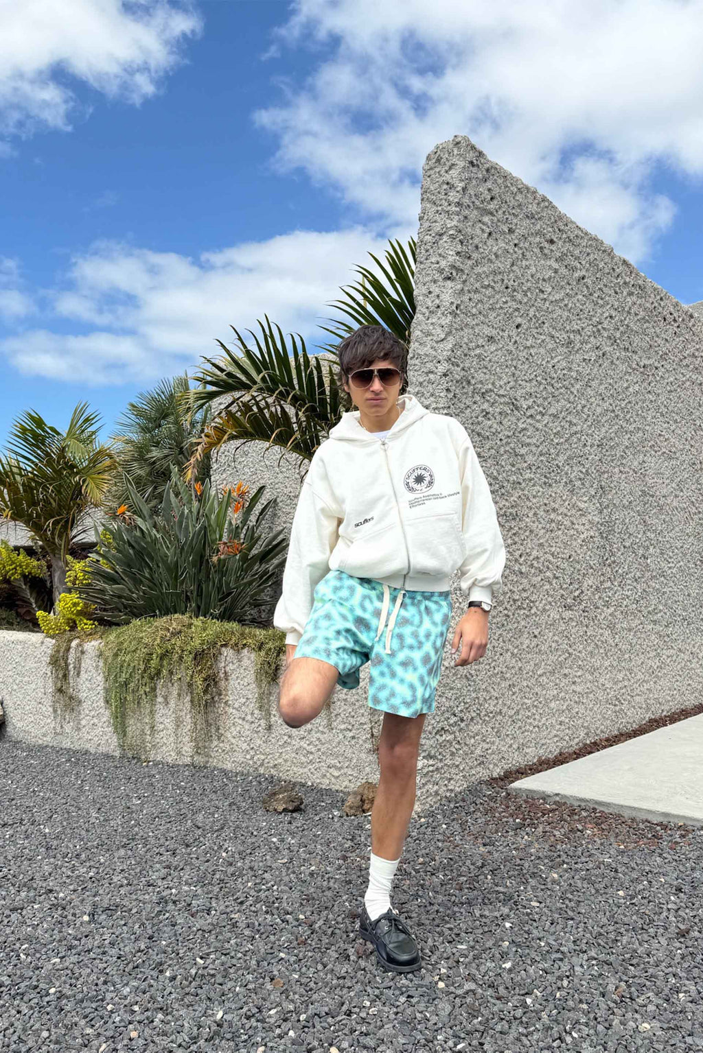 Cheetah Blue Swimpants