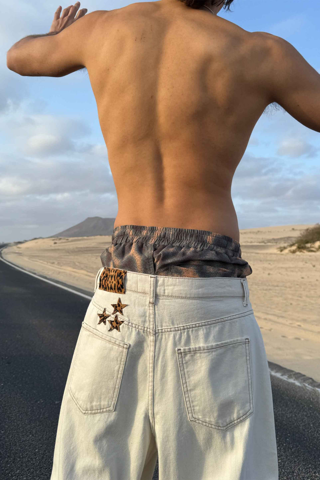 Cheetah Brown Swimpants