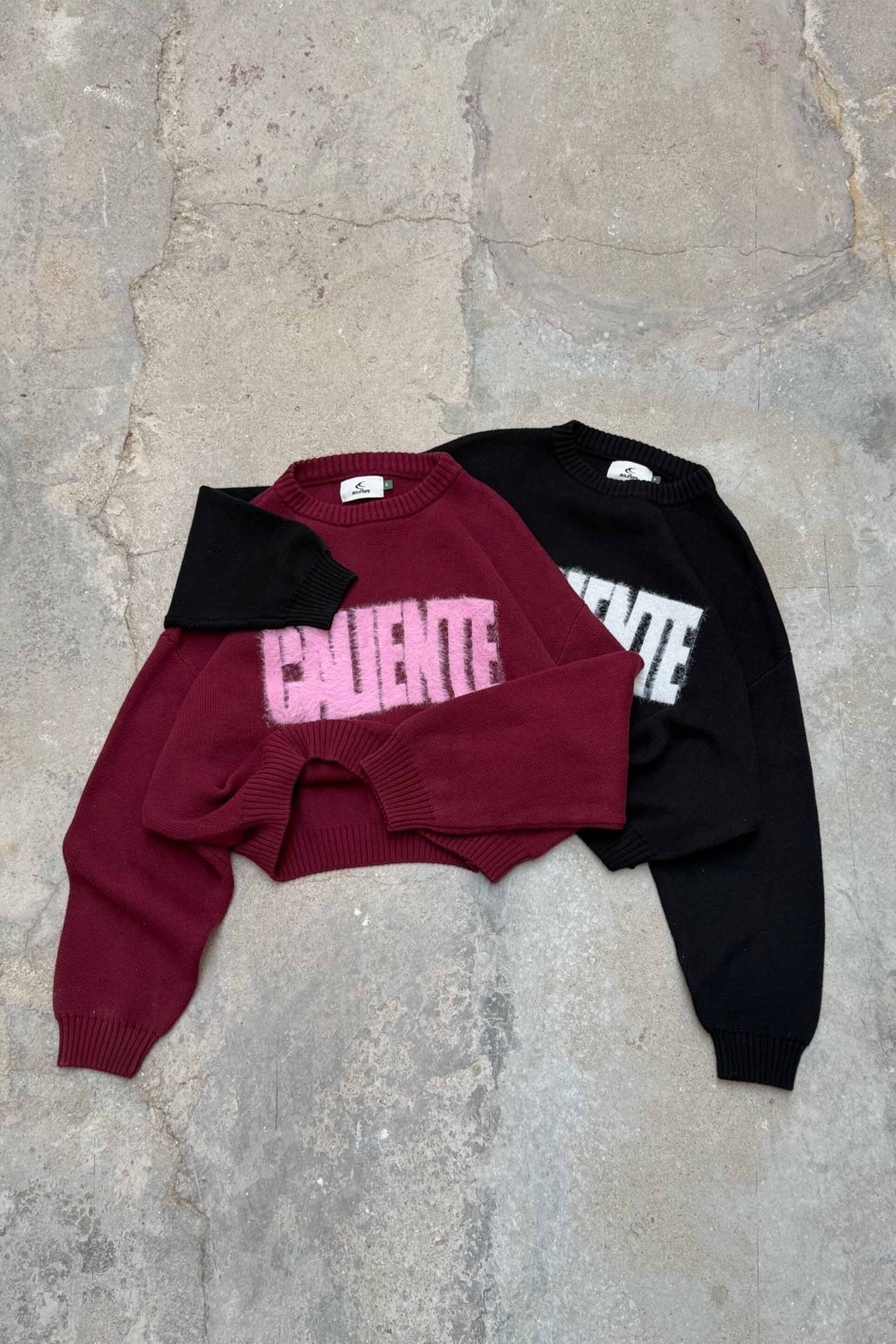 Caliente Black Knit