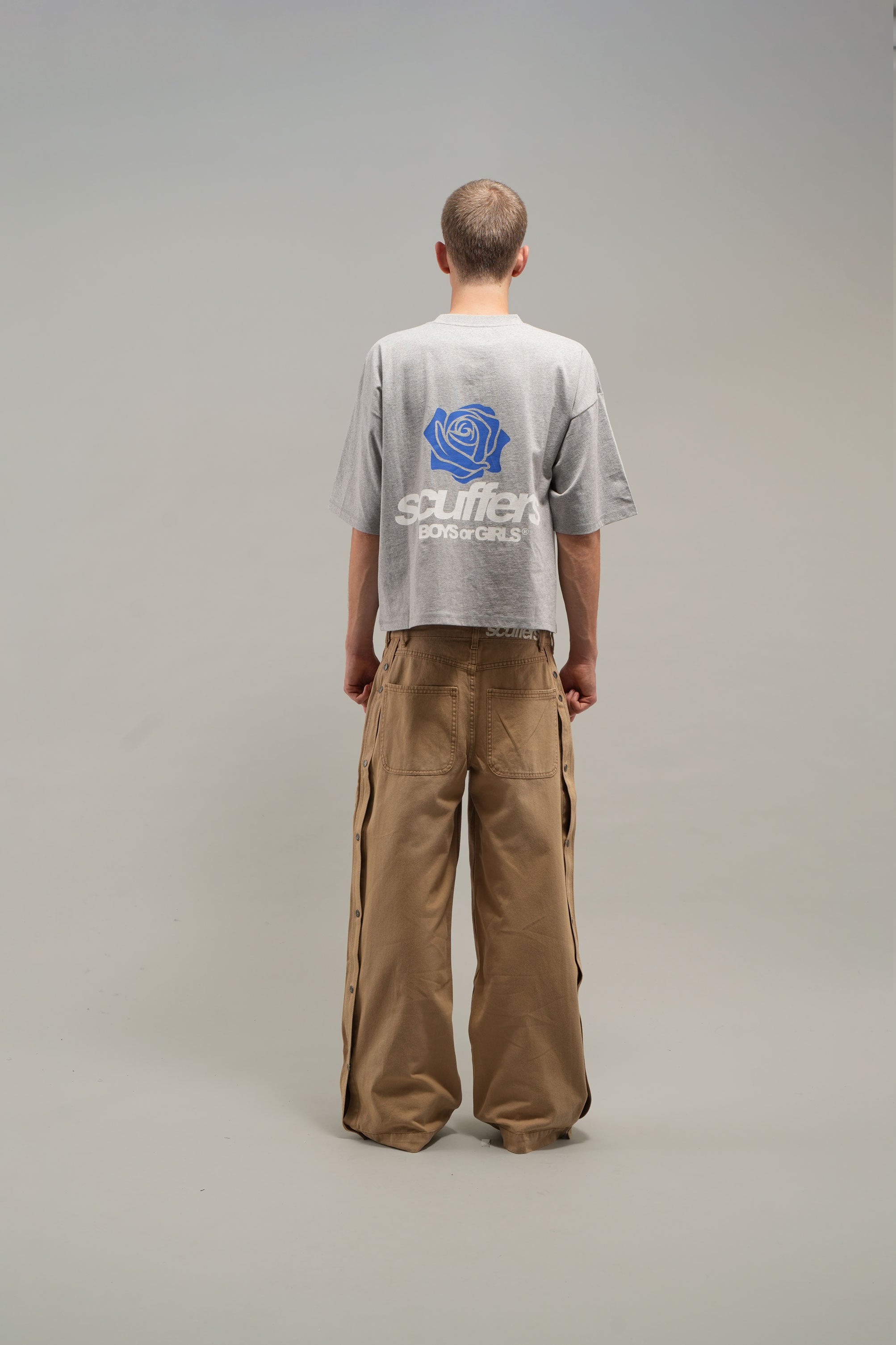 Boys or Girls Light Grey T-Shirt