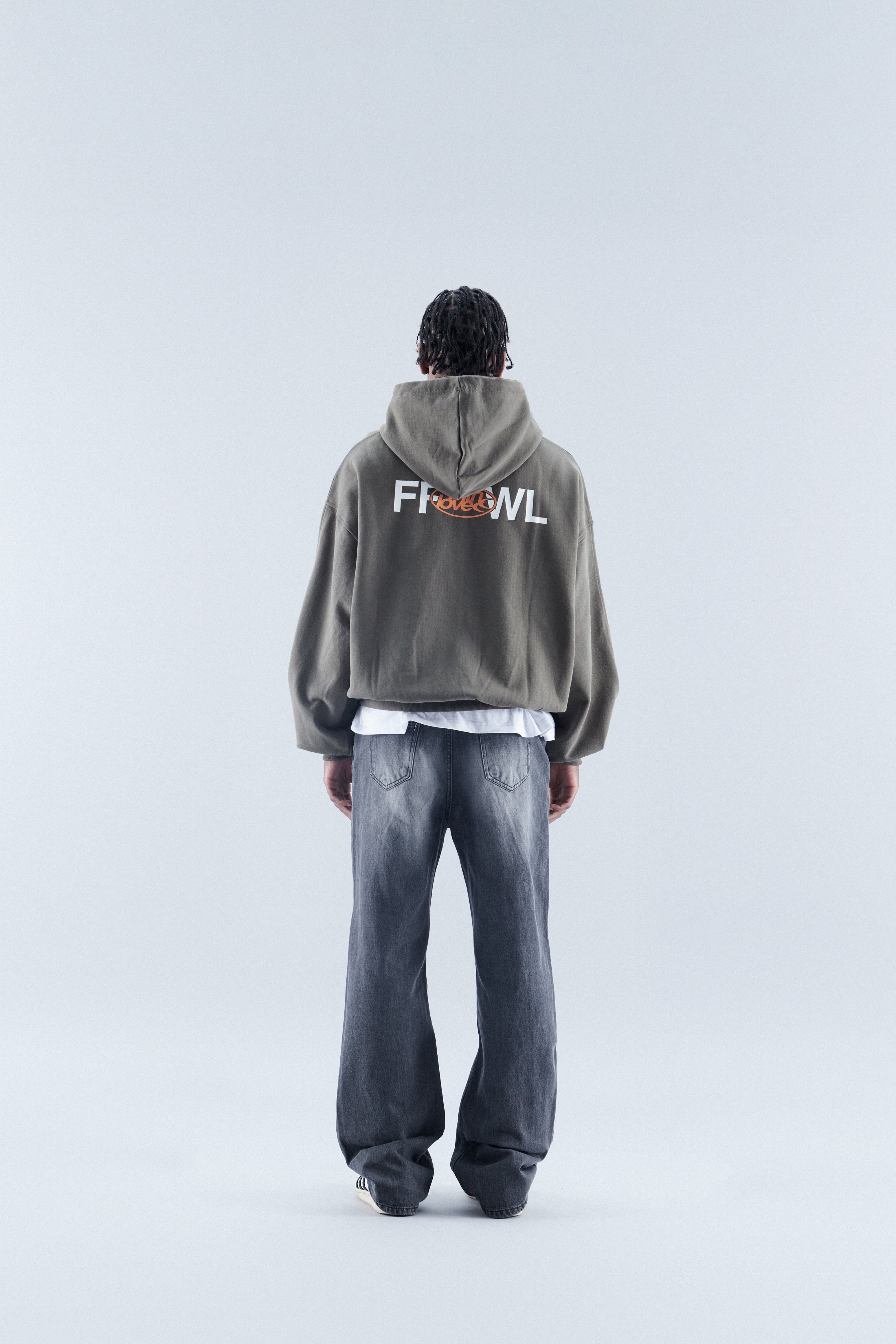 Caviar Olive Zipped Hoodie